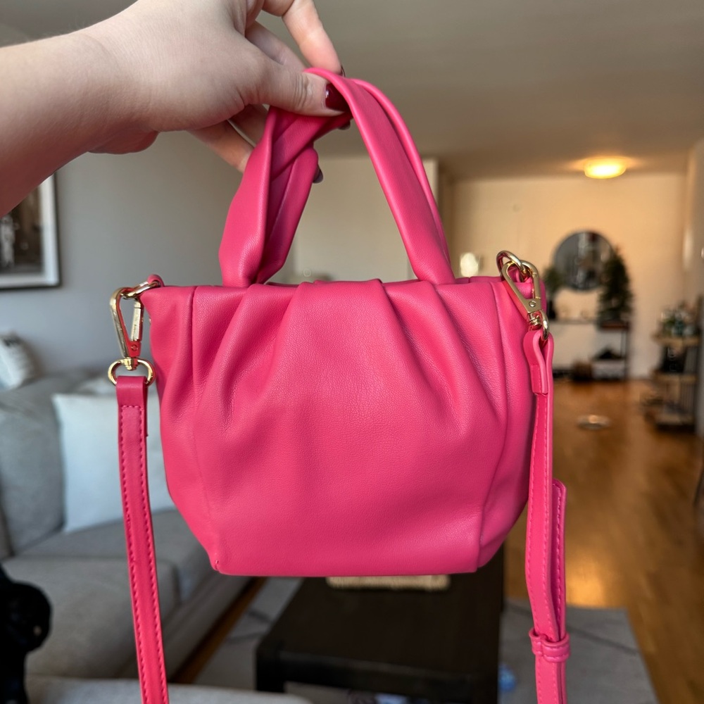 Small pink Zara handbag or crossbody!